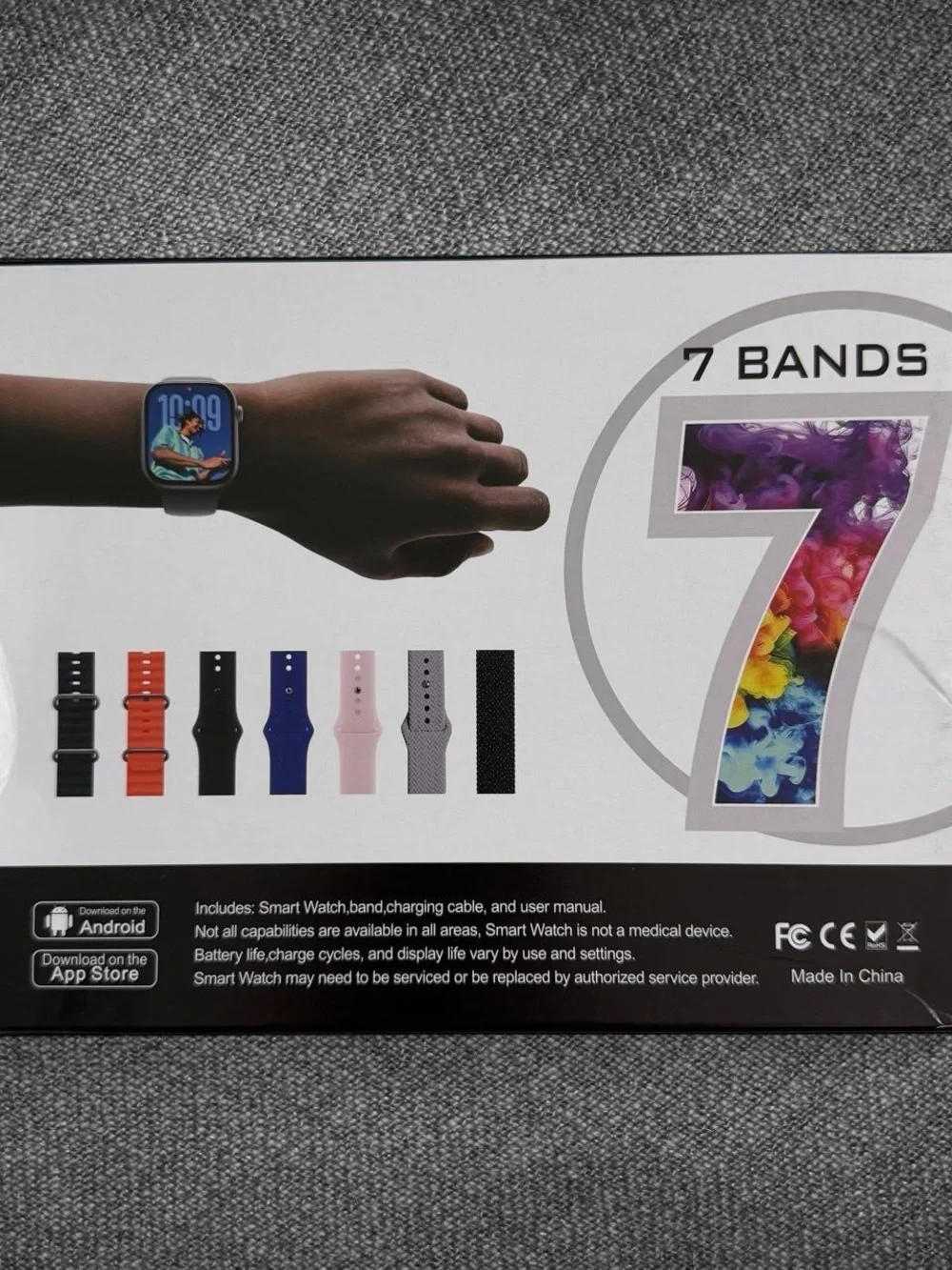 Brand New Sealed GUS-07 AMOLED Series 11 Watch 7 In 1 Set With 7 Bands